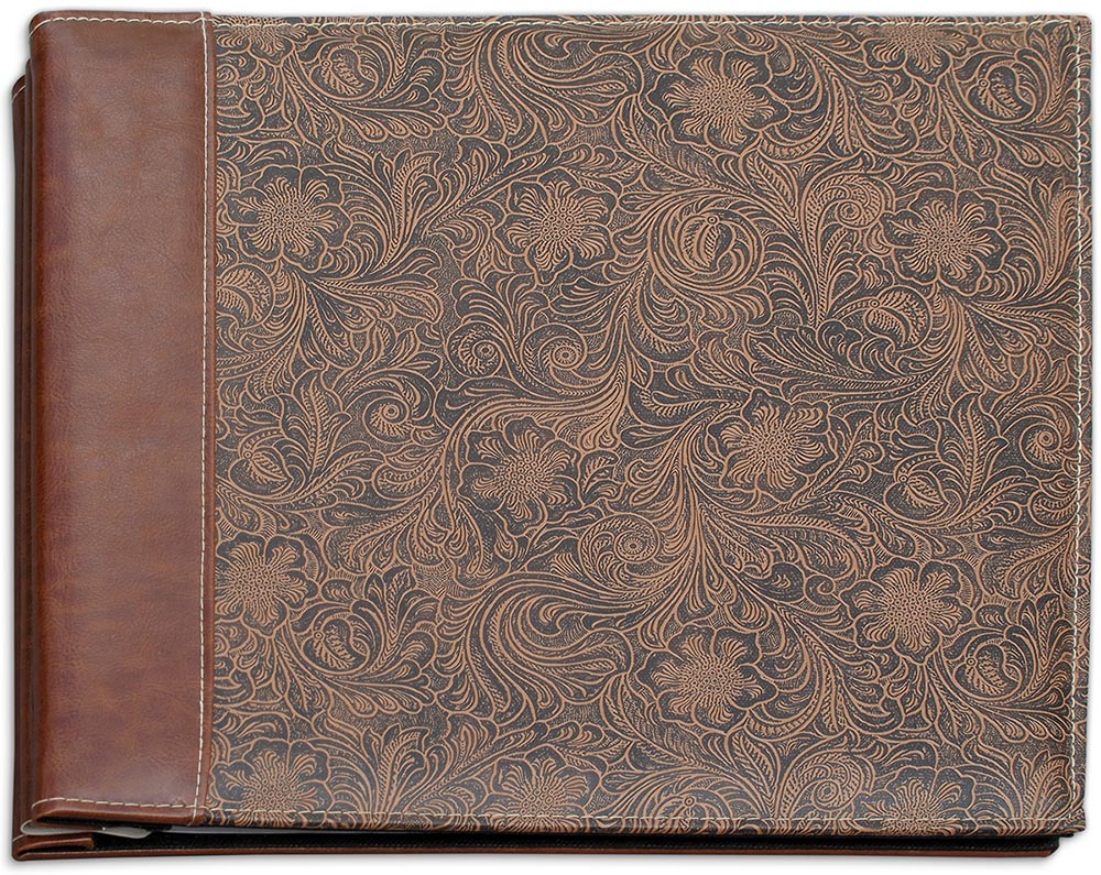 Horsewomans Tooled Leather