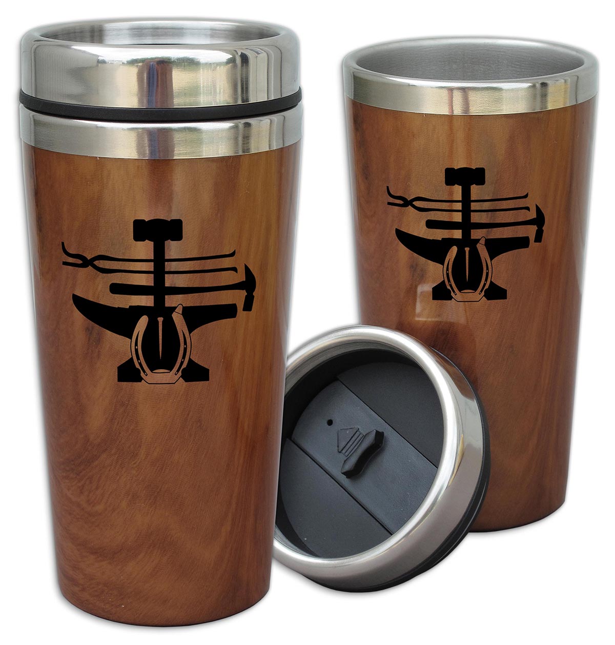 Farrier Tools Wood Grain Stainless Travel