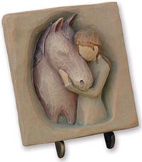 Clay Plaque