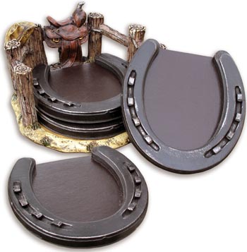 Horseshoe Coaster Set