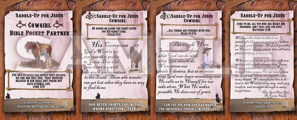 Cowgirl Pocket Planner