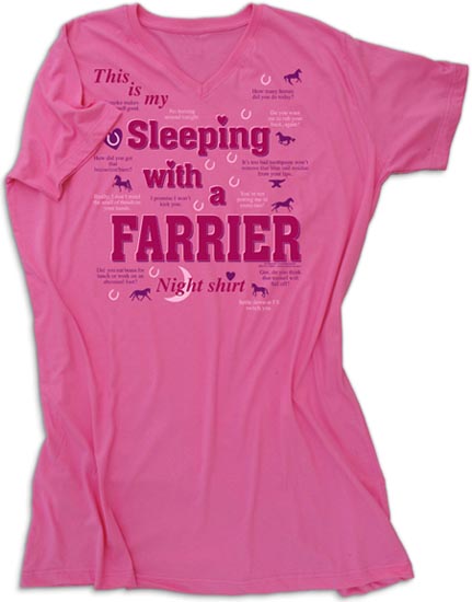 Farrier Night Shirt