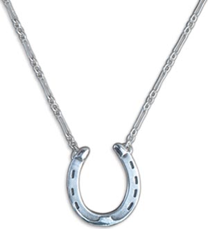 Sterling Silver Horseshoe Pendant
