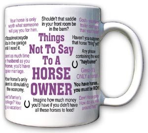 Things not to say Mug