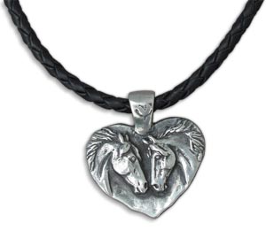 Pewter Horse Pendant