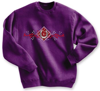 Women in Red Sweatshirt