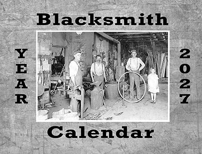 2027 Blacksmith Calendar of Vintage Images