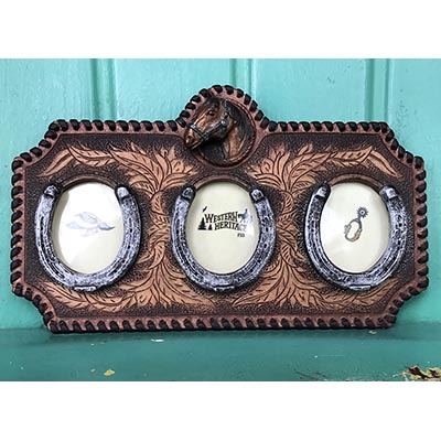 3 Horseshoes Photo Frame *ONLY ONE AVAILABLE*