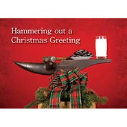 Hammering Out Greetings Card *DISCONTINUED - 2 PACKS LEFT!*