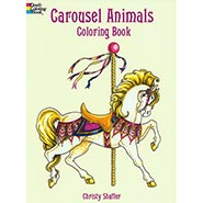 Carousel Animals Coloring Book