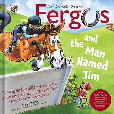 Fergus and the Man Named Jim Hardcover Gift book by Jean Abernethy