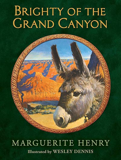 NEW! Marguerite Henry Brighty of the Grand Canyon Hardcover Reprint