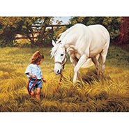 The Babysitter Signed Print by Pamela Parker *RARE SOLD OUT EDITION ONLY 1 AVAILABLE*