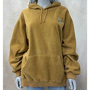 Barn Girl Sherpa Fleece Gold Hoodie *HALF PRICE* Only ONE AVAILABLE size Large