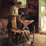 Blacksmith by Edward Henry Potthast *ONLY 1 AVAILABLE*