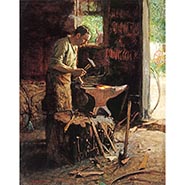 Blacksmith by Edward Henry Potthast *ONLY 1 AVAILABLE*