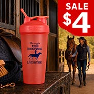 The way to Avoid Housework is to LIVE OUTSIDE Blender Bottle Protein Powder Shaker Cup *SALE*