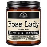 Boss Lady Candle - Infused with Hustle and Caffeine