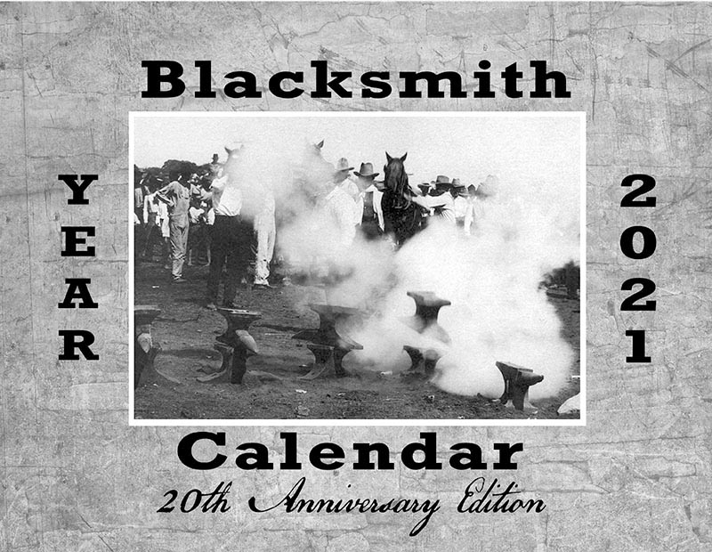 2021 Blacksmith Calendar of Vintage Images - 20th Anniversary Edition