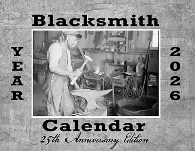 2026 Blacksmith 25th Anniversary Calendar of Vintage Images