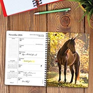 2024 What Horses Teach Us Day Planner / Weekly Engagement Calendar