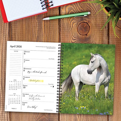 2026 What Horses Teach Us Day Planner / Weekly Engagement Calendar *NEW!*