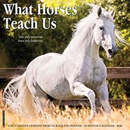 2026 What Horses Teach Us Inspirational Wall Calendar *NEW!*