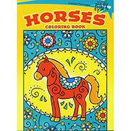 Spark Horses Coloring Book
