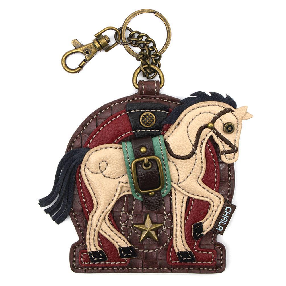 Chala Horse Key Fob & Coin
