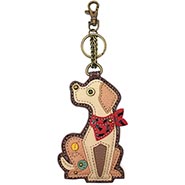 Chala Yellow Lab Key Fob & Coin Purse