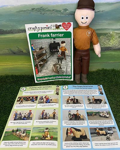 Crafty Pony Frank Farrier Doll and Story Book Set