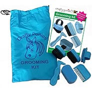 Crafty Pony 6 Piece Grooming Kit with Carrier Bag