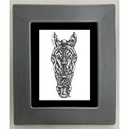 Framed Farrier Tools Horse Head Print by Don Stewart *LIMITED QUANTITY AVAILABLE*
