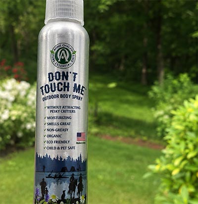 DON'T TOUCH ME Original Formula Body Spray for Outdoor Adventures