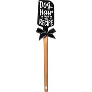 Dog Hair is both a Condiment and Fashion Accessory Spatula