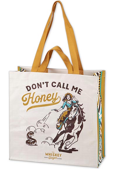 Don't Call Me Honey Shooting Cowgirl Big Market Tote