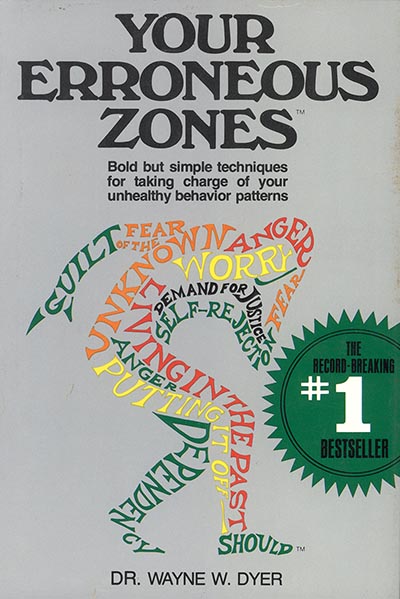 Your Erroneous Zones by Dr Wayne Dyer *VINTAGE 1976 HARDCOVER ONLY 1 AVAILABLE*