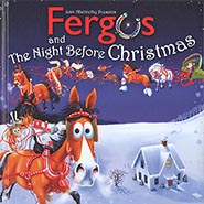 Fergus and the Night Before Christmas Hardcover Gift book by Jean Abernethy
