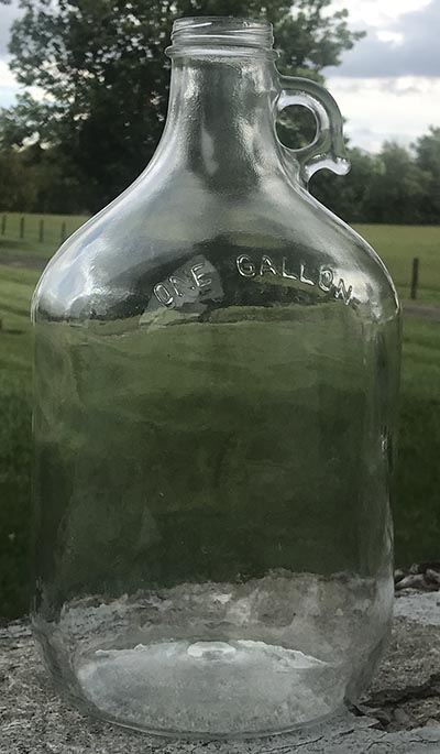 Vintage 1960s? One Gallon Glass Jug *ONLY 1 AVAILABLE* 