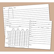 Hoof Care Record Cards