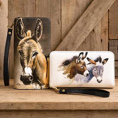 Donkey Zippered Clutch Wallet *60% OFF*