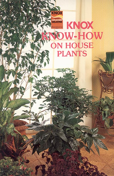 Knox Know-How on House Plants *VINTAGE - ONLY 1 AVAILABLE*