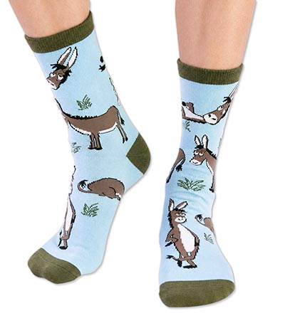 Lazy Ass Donkey Socks