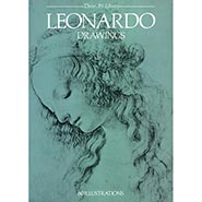 Leonardo Drawings by Leonardo da Vinci *HALF PRICE ONLY 1 AVAILABLE*