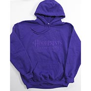 HoofPrints Guest Lodge Purple Embroidered Hooded Sweat *ONLY 1 AVAILABLE SIZE MEDIUM*