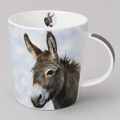 Donkey Point of View 13.5 oz Gift Boxed Mug