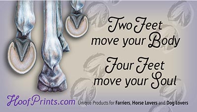 Four Feet Move My Soul Inspirational Magnet *ALL GONE!*