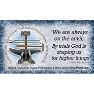 Farrier's Inspirational Magnet *FREE with orders while supplies last!*