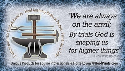 Farrier's Inspirational Magnet *ALL GONE*