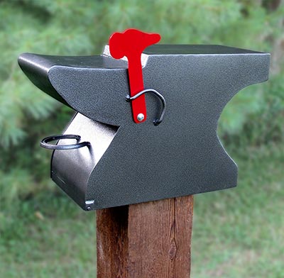 Anvil Shaped Mailbox